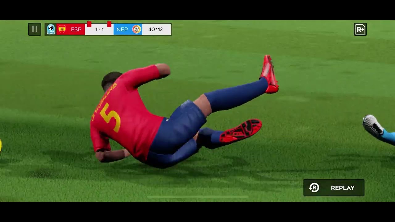 SPAIN VS NEPAL WORLD CUP FINAL BEST GAME #dls #dls23 #fifa #fifamobile #viral #shorts #shortfeed 