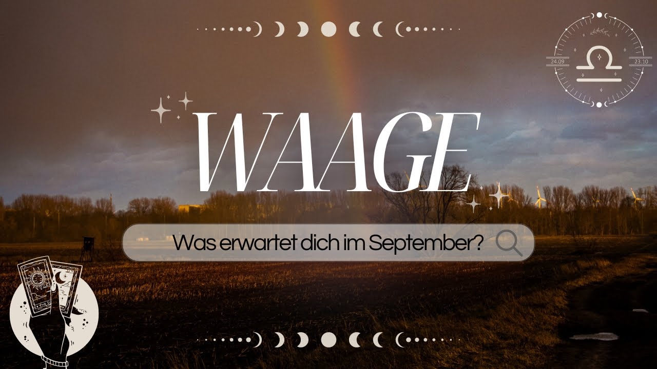 WAAGE I Verliebte Waage und andere Prioritäten I September 2024