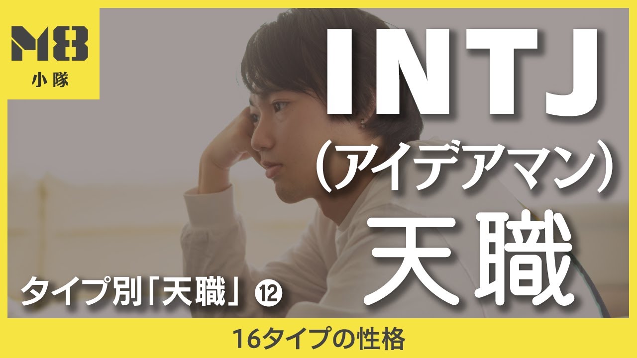 INTJ（アイデアマン）の天職 〜タイプ別「天職」12〜【16タイプの性格】