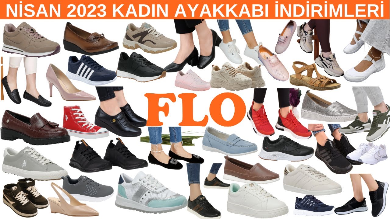 FLO KADIN AYAKKABI İNDİRİMLERİ | NİSAN 2023 DÖNEMİ | FLO KADIN  Spor Günlük Ayakkabıları