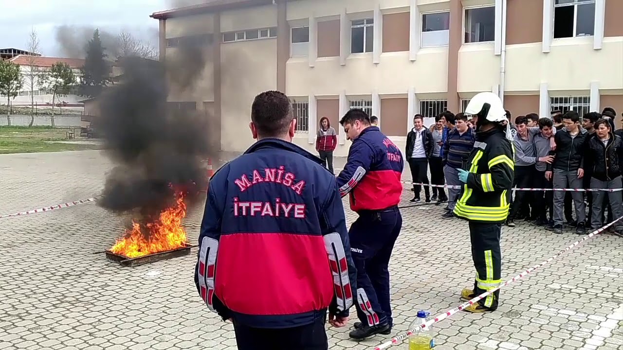 Sivil Savunma Kulübü Yangın Tatbikatı