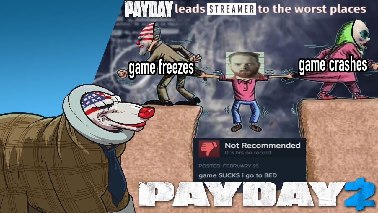 MarioInATopHat: PAYDAY 2 (A Calm Stream Where Nothing Happens And Noone Gets Mad)