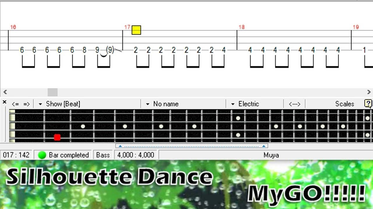 影色舞 / MyGO!!!!! / ベース [TAB] Silhouette Dance - Bass