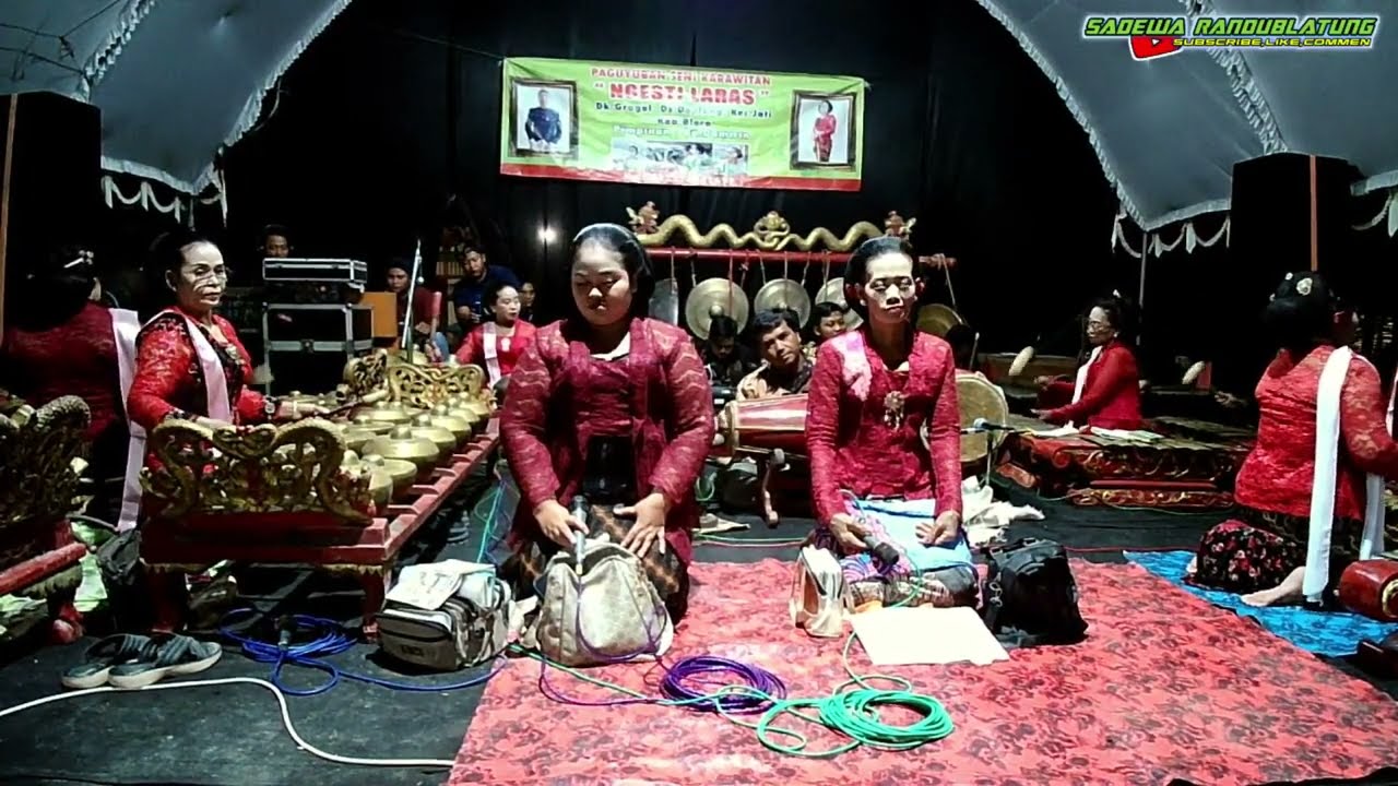 LIVE SENI KARAWITAN NGESTI LARAS WEDDING BELA&FEBRI-TLOGO--PLOSOREJO -RANDUBLATUNG ,SADEWA AUDIO