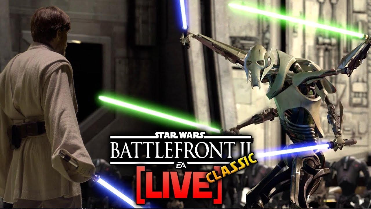 ⚡CLASSIC BATTLEFRONT 2 LIVE - Time For Some Nostalgia /w Obi-Wan, Grievous, Anakin & Dooku!