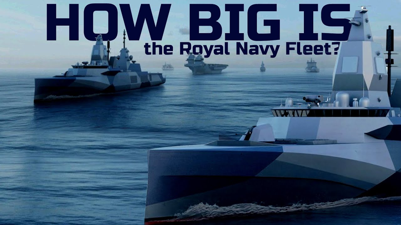 The Future of UK's Naval Capabilities || How Big is the Royal Navy Fleet?