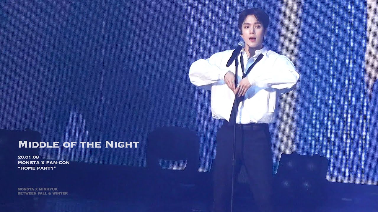 200118 몬스타엑스 민혁 - Middle of the Night 팬콘 홈파티 Fan-con Home Party (MONSTA X MINHYUK)