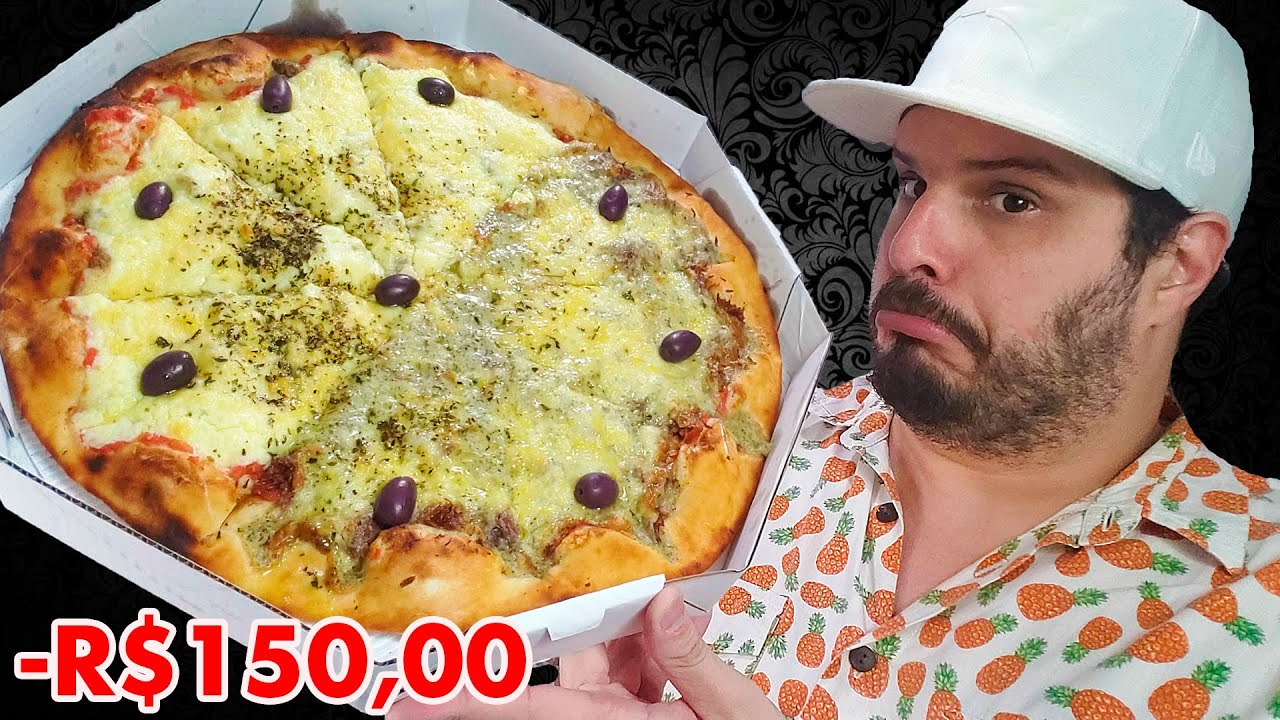 GORDELIVERY - UMA DAS PIZZAS MAIS FAMOSAS DE SÃO PAULO CUSTA R$150,00 - Pizzaria do Angelo