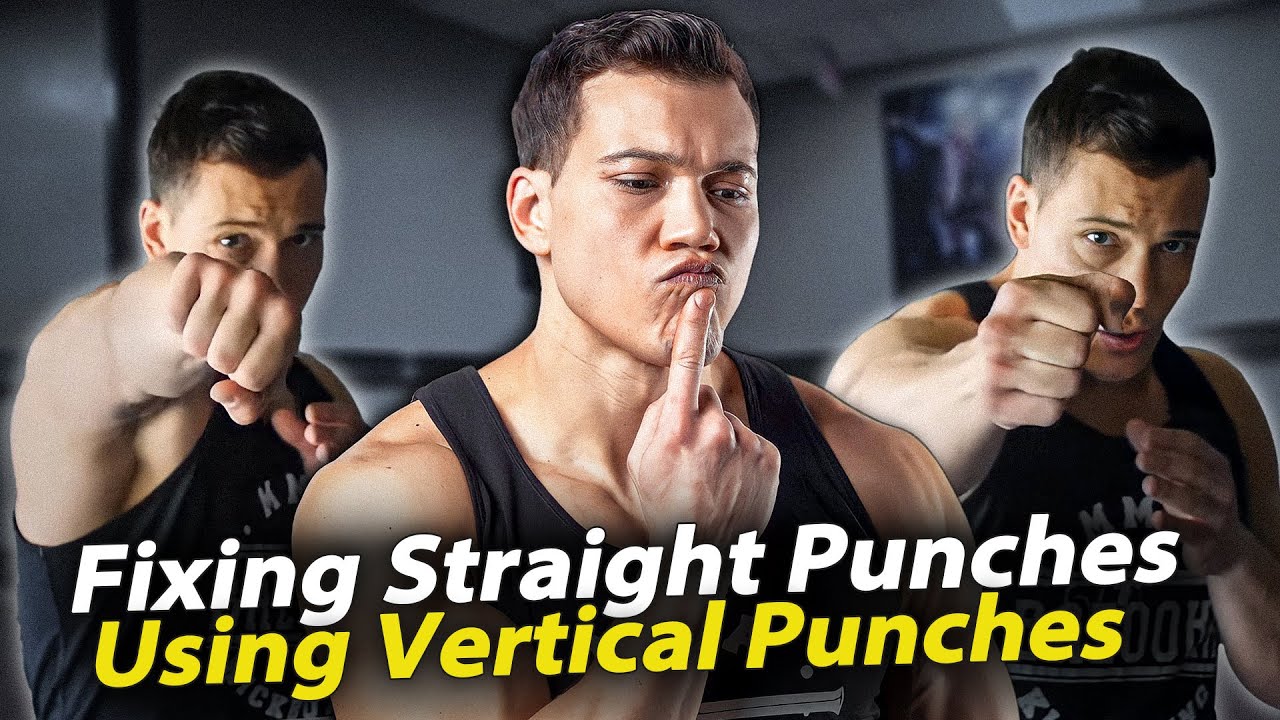 Use VERTICAL PUNCHES To Fix Your STRAIGHTS & To Split Your Opponents Guard Easier