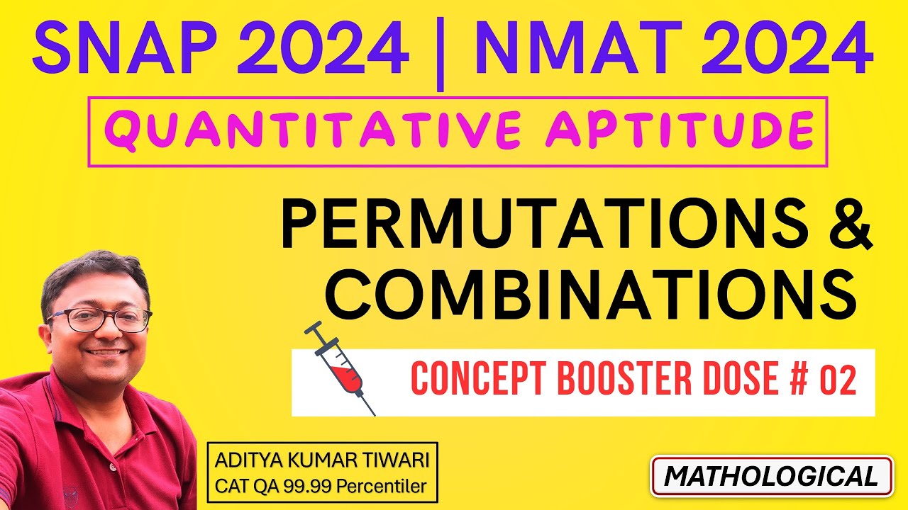 SNAP & NMAT 2024 || Permutation and Combination | Concept & Practice Session 2 | Modern Maths