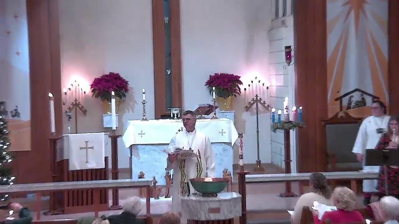 Christmas Eve December 24, 2025 Grace Lutheran Church Worship Service