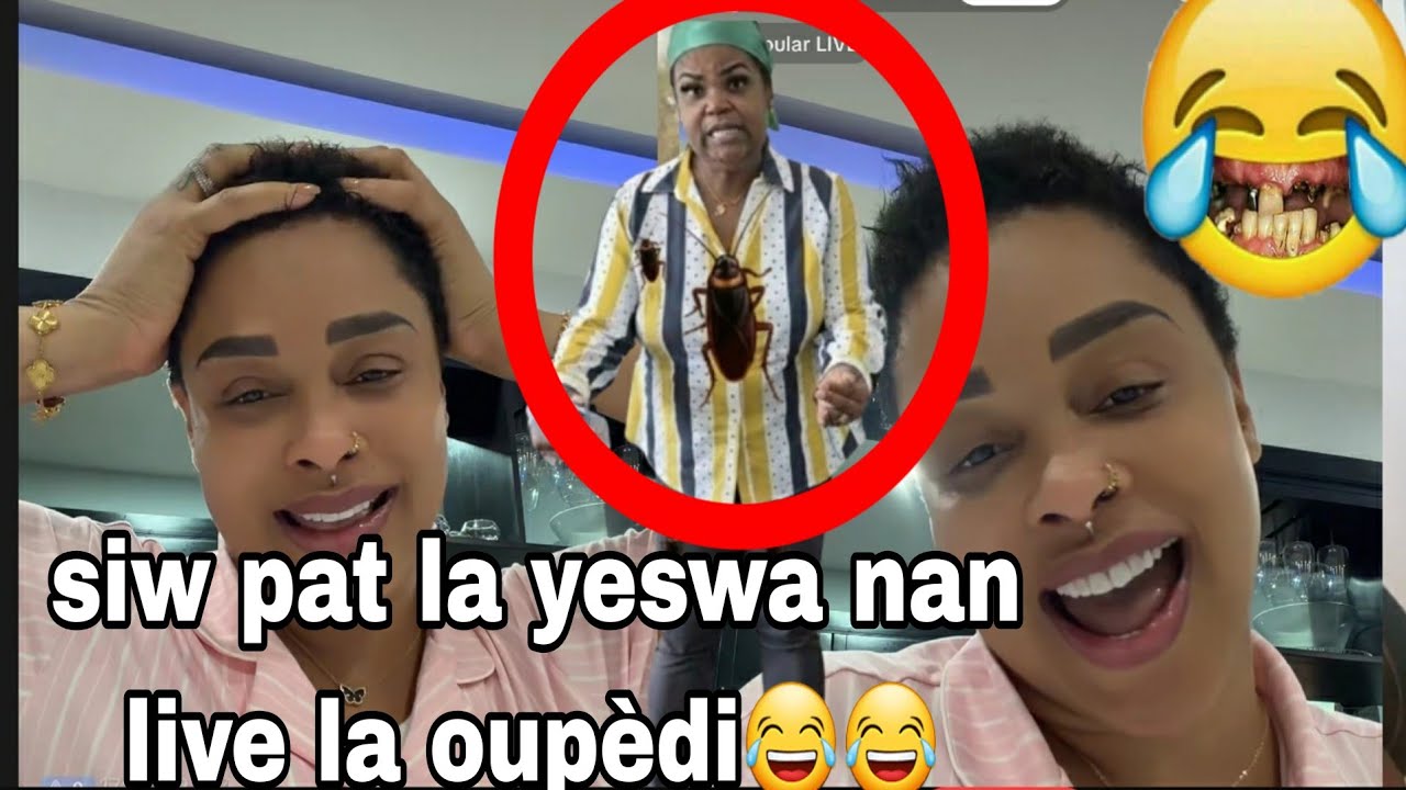 Anmwey Blondedy rele Rachel  Ravèt anlègro anba fin manje res lèt verity ki Expire lipat vlel manje 