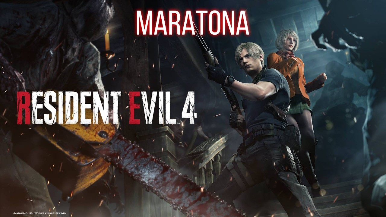 MARATONA DO 0 AO 9 - RESIDENT EVIL 4 REMAKE PROFISSIONAL - !pix !discord