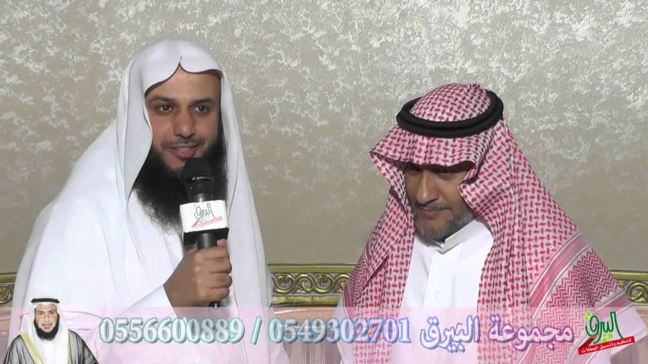 اللقاءات في حفل زواج الشيخ منصور بن فهاد المعبدي 11-7-1437 قاعة سمر للاحتفالات
