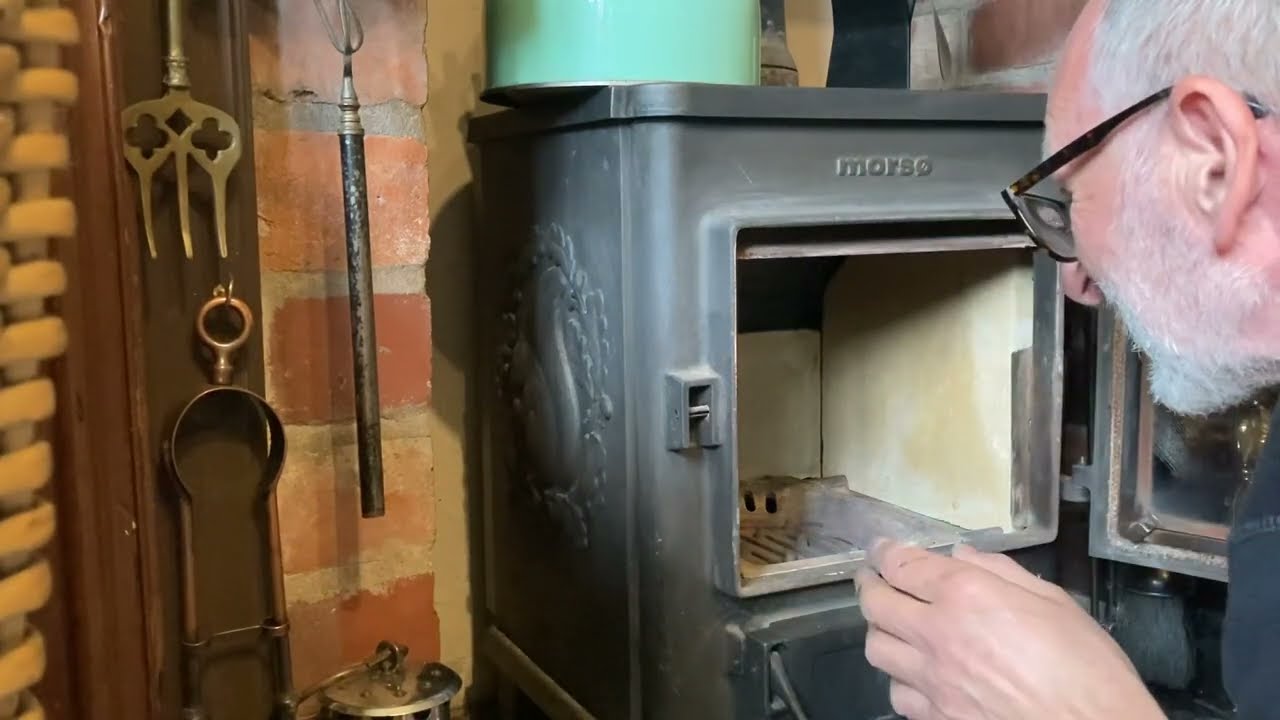 5310. Morso Squirrel Stove; Baffle Plate Replacement 👍