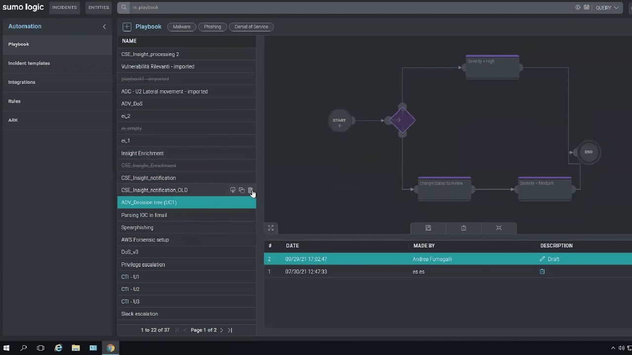Workshop: SOAR playbook