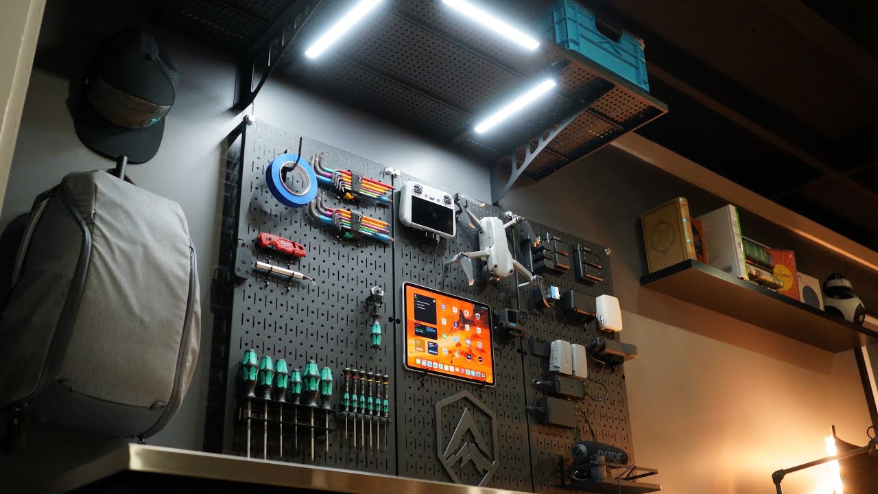 The ULTIMATE Charging / Tool Wall Setup