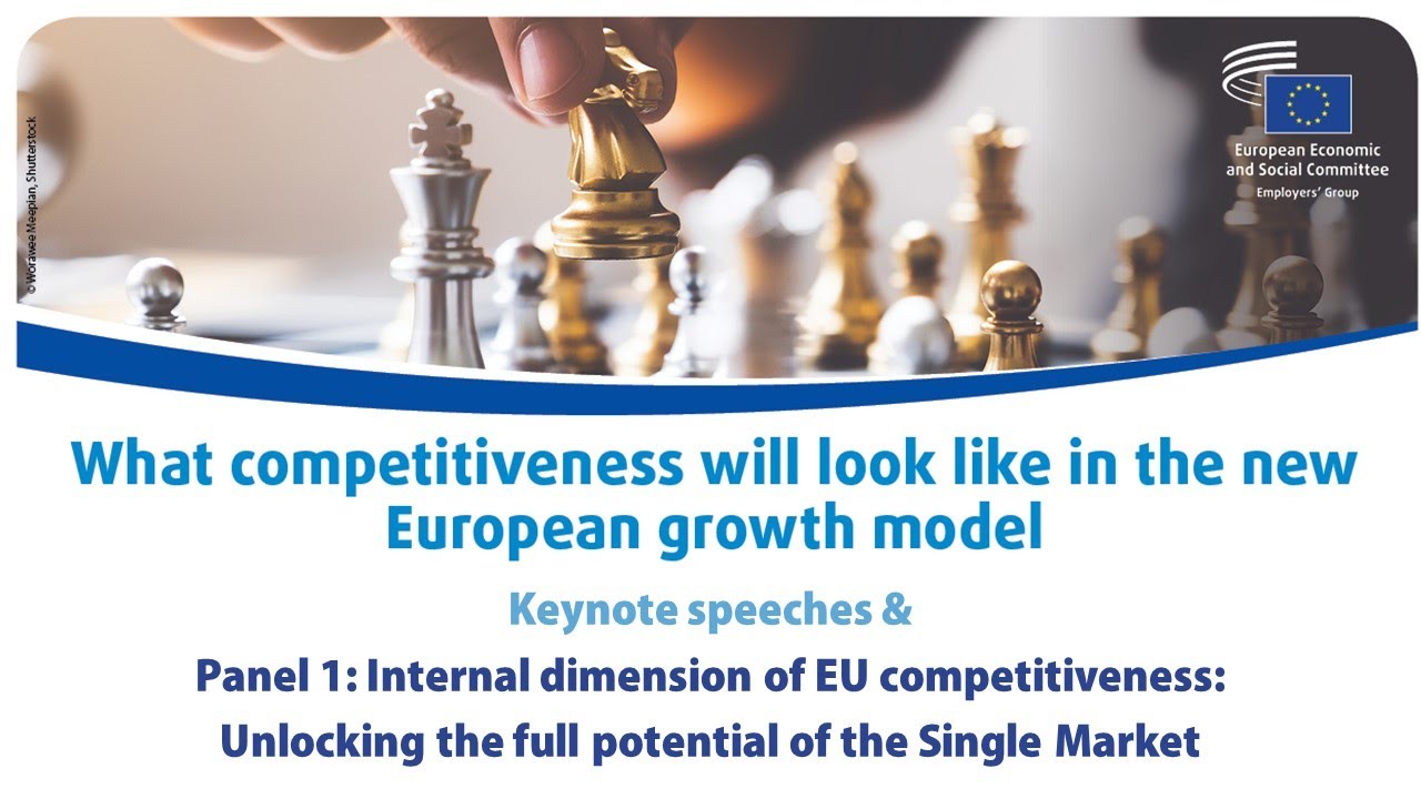 ♟️ What competitiveness will look like in the new European growth model | Keynotes and Panel 1