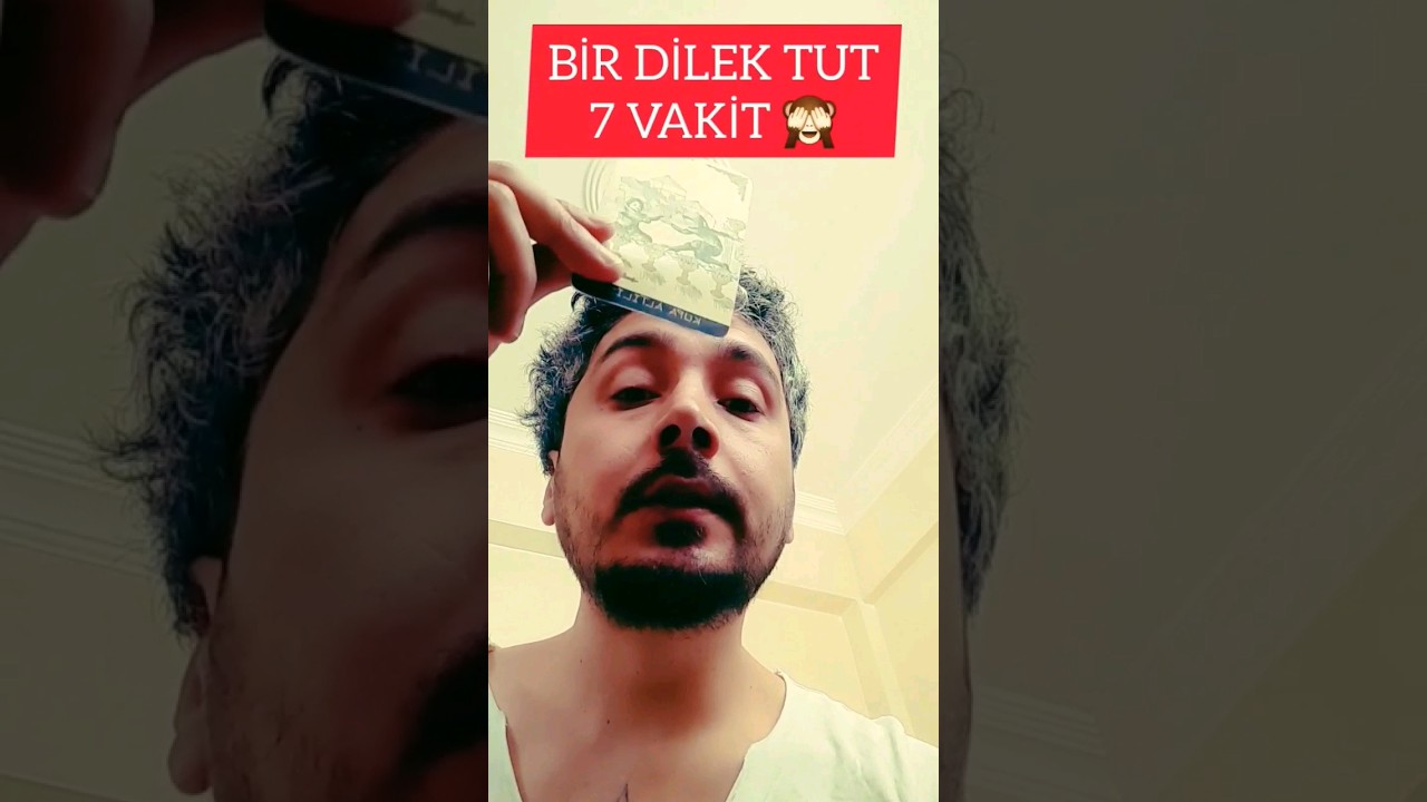 BİR DİLEK TUT ⚛️ &Ccedil;ektiğim karta dikkat ⏰️ #tarot #keşfet #astroloji #shorts