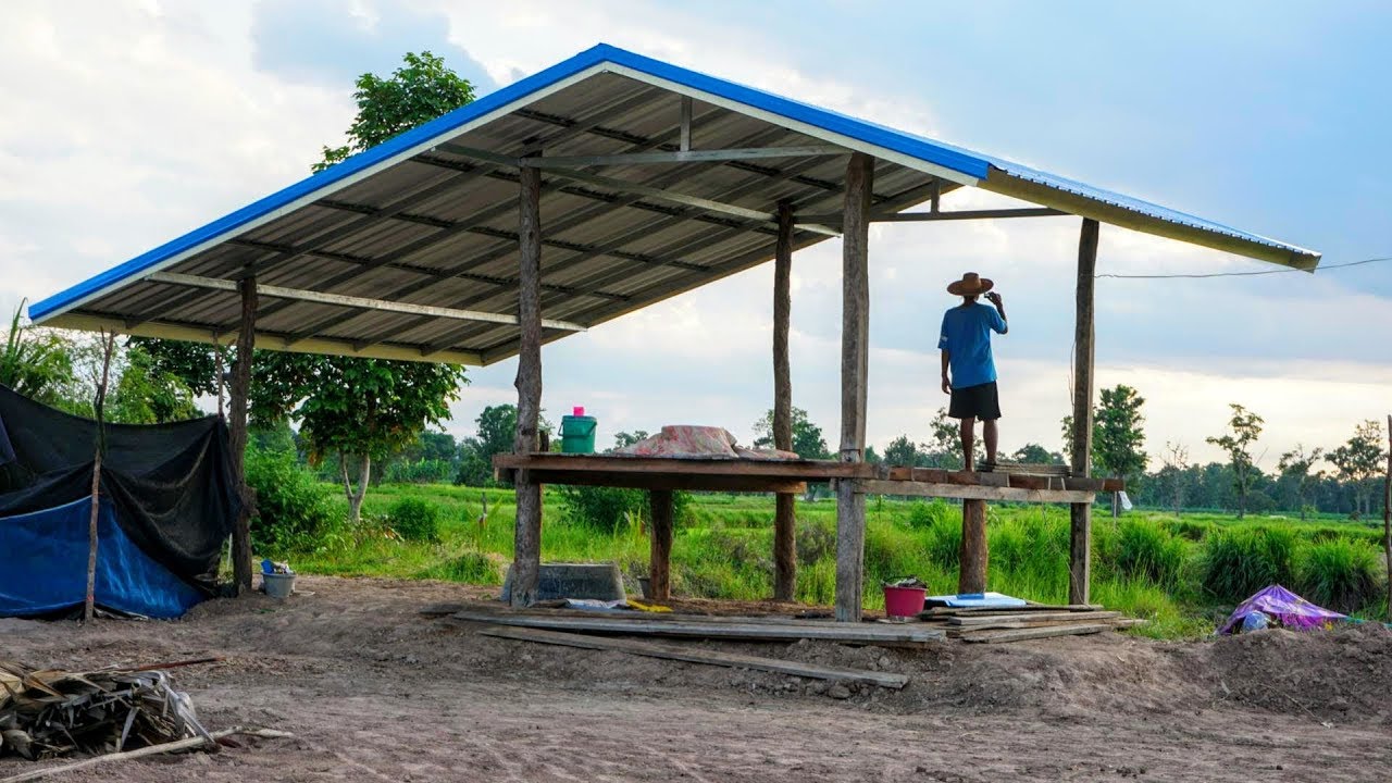 ทำบ้านสวน ข้างสระ ชมบรรยากาศธรรมชาติลมเย็นๆครับ  by ครัวบ้านผม