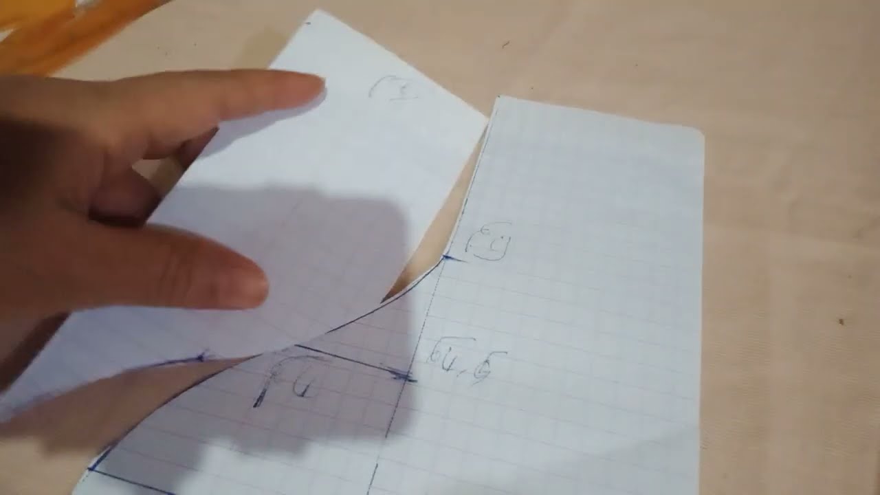 تفصيل رقبة نصف قلب لوزة