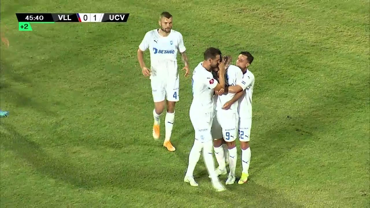 REZUMAT | Vllaznia - Univ. Craiova 1-1. Oltenii au condus în Albania, calificarea se joacă în Bănie