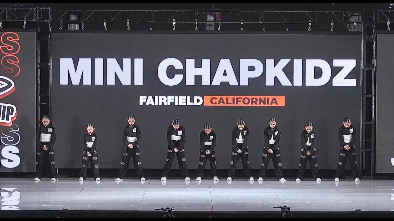 Mini ChapKidz — чемпионы США | Юниорский дивизион | Hip Hop International 2025 | Chapkis Dance
