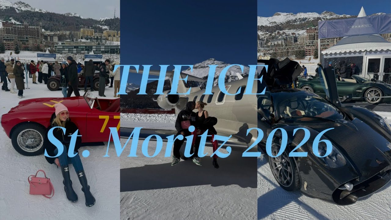 THE ICE St. Moritz 2026❄️🏎️