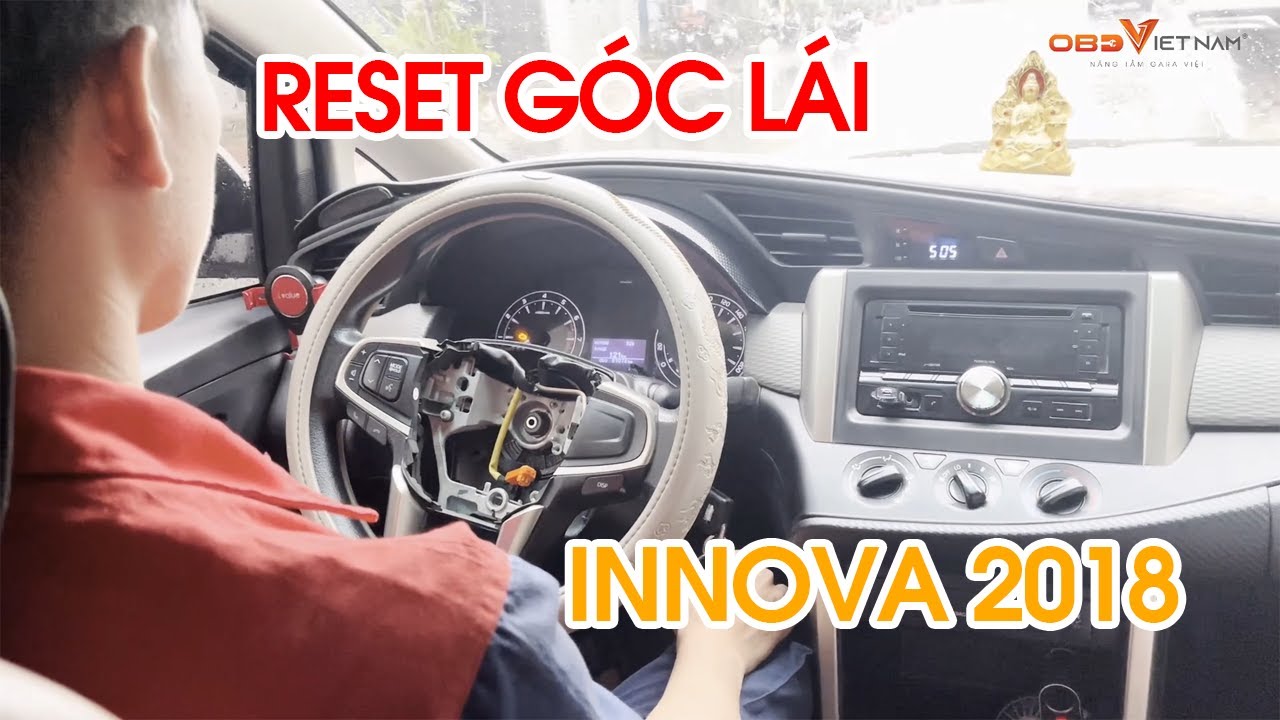 Hướng Dẫn RESET GÓC LÁI TOYOTA INNOVA Bằng AUTEL 906PRO | OBD Việt Nam