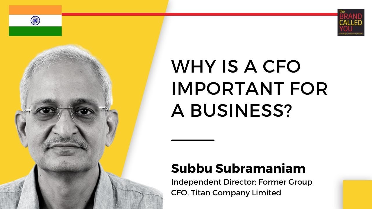 Evolving Role of a Chief Financial Officer | Subbu Subramaniam | Independent Director|TBCY