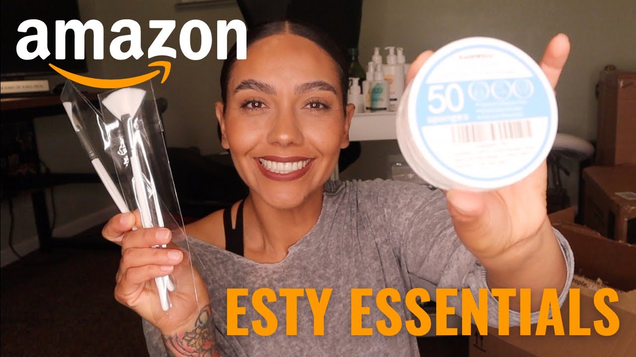 AMAZON ESTHETICIAN ESSENTIALS || BEGINNR ESTHETICIAN SUPPLIES 2022