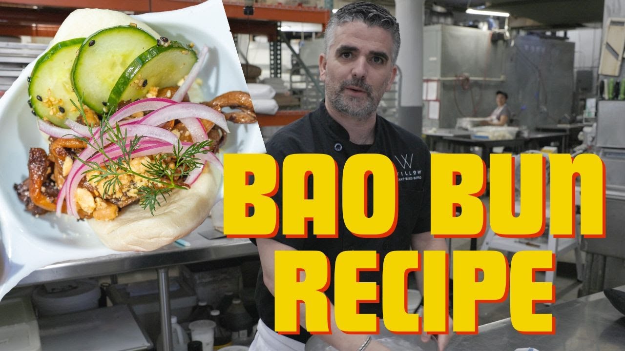 Smoked Oyster Mushroom Bao Buns Recipe / Beyond Sushi NYC
