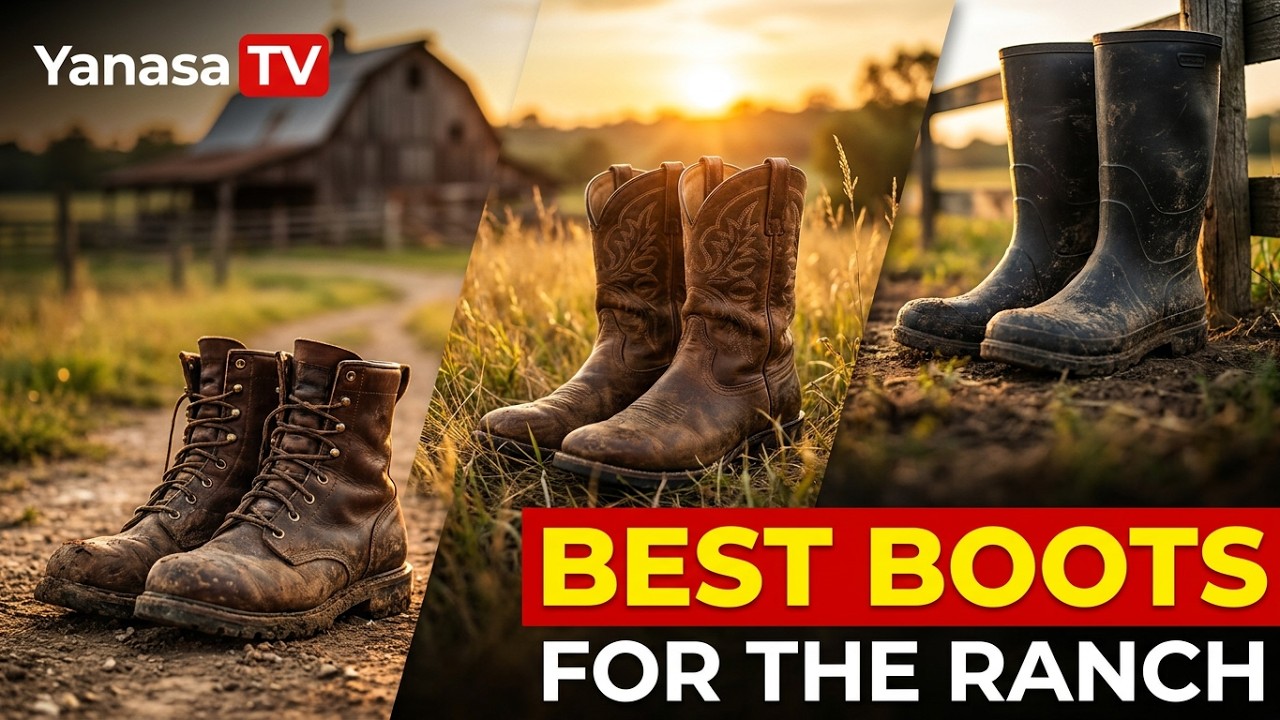 Best Work Boots for Farming and Ranching - Ranch Hand Tips