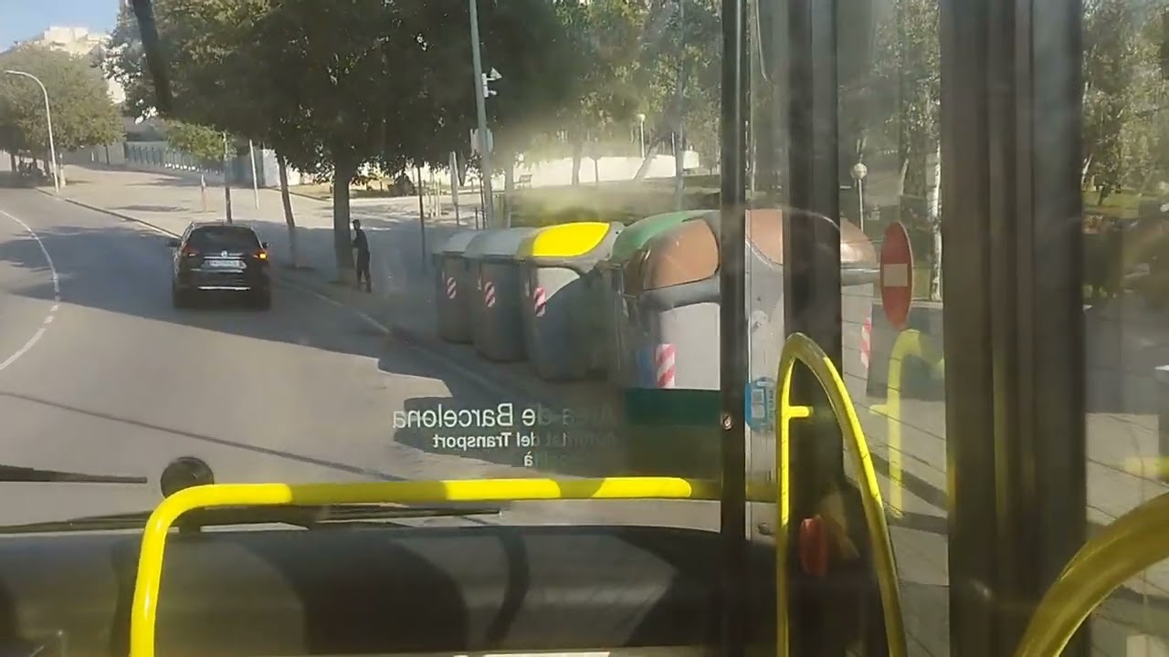 Viaje en el coche 3154 de Baixbus Rosanbus en la M14 recorriendola entera