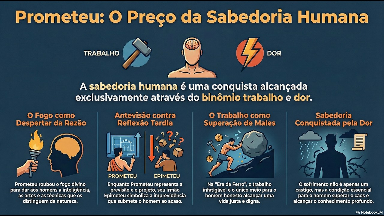 🔥Prometeu: A Sabedoria pelo Trabalho e pela Dor