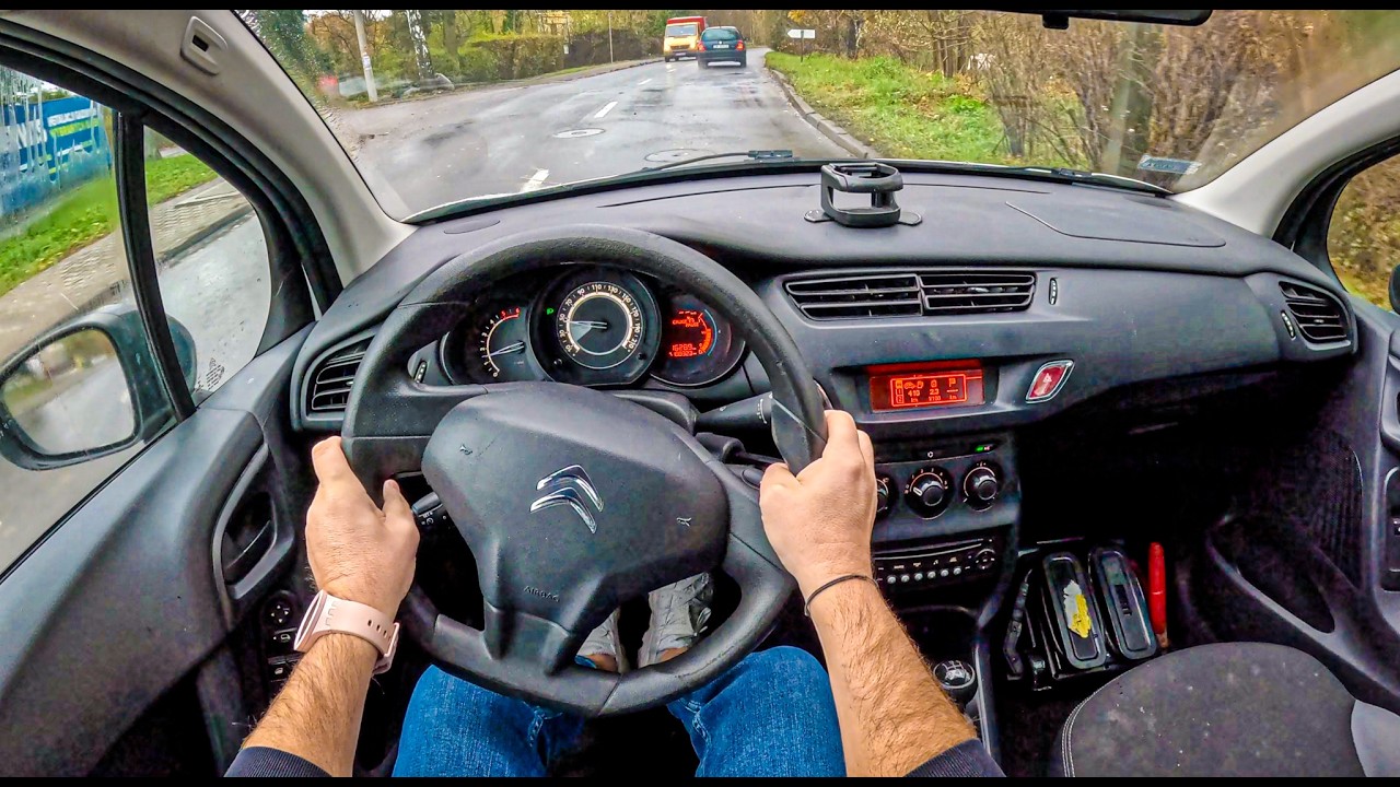 2016 Citroen C3 (1.4 HDI 70hp) | POV Test Drive #2266 Joe Black