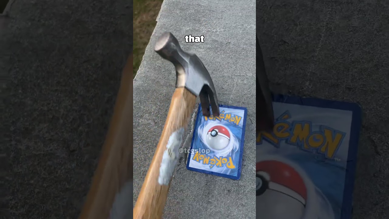 Эта карта Pok&eacute;mon была ПРИКЛЕЕНА к земле годами...