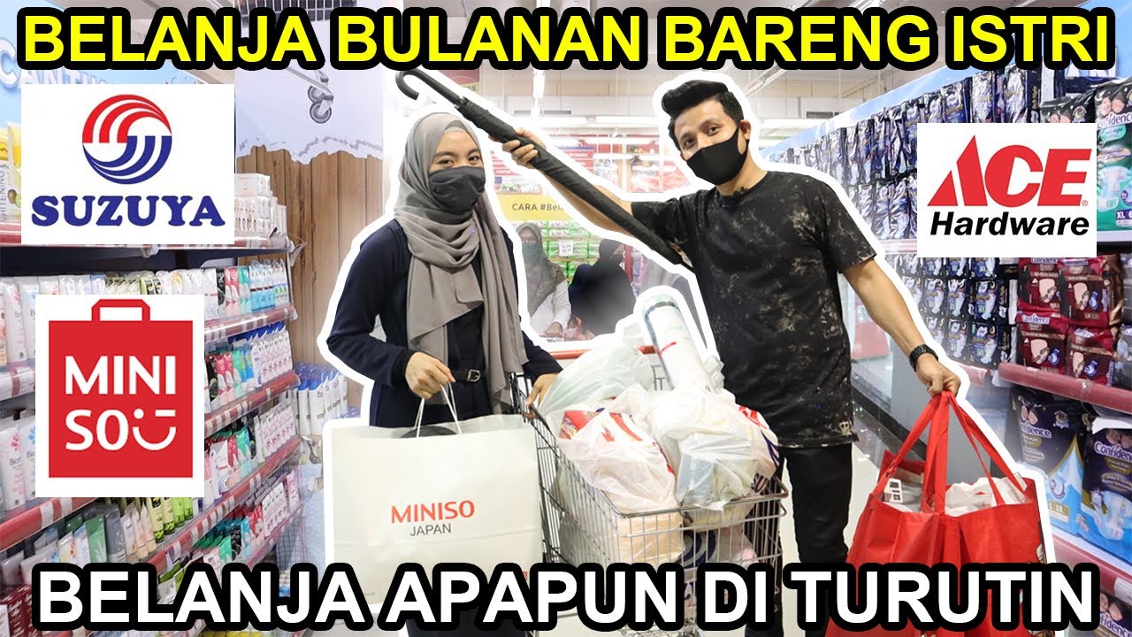 BELANJA BULANAN BARENG ISTRI TERSAYANG..!!