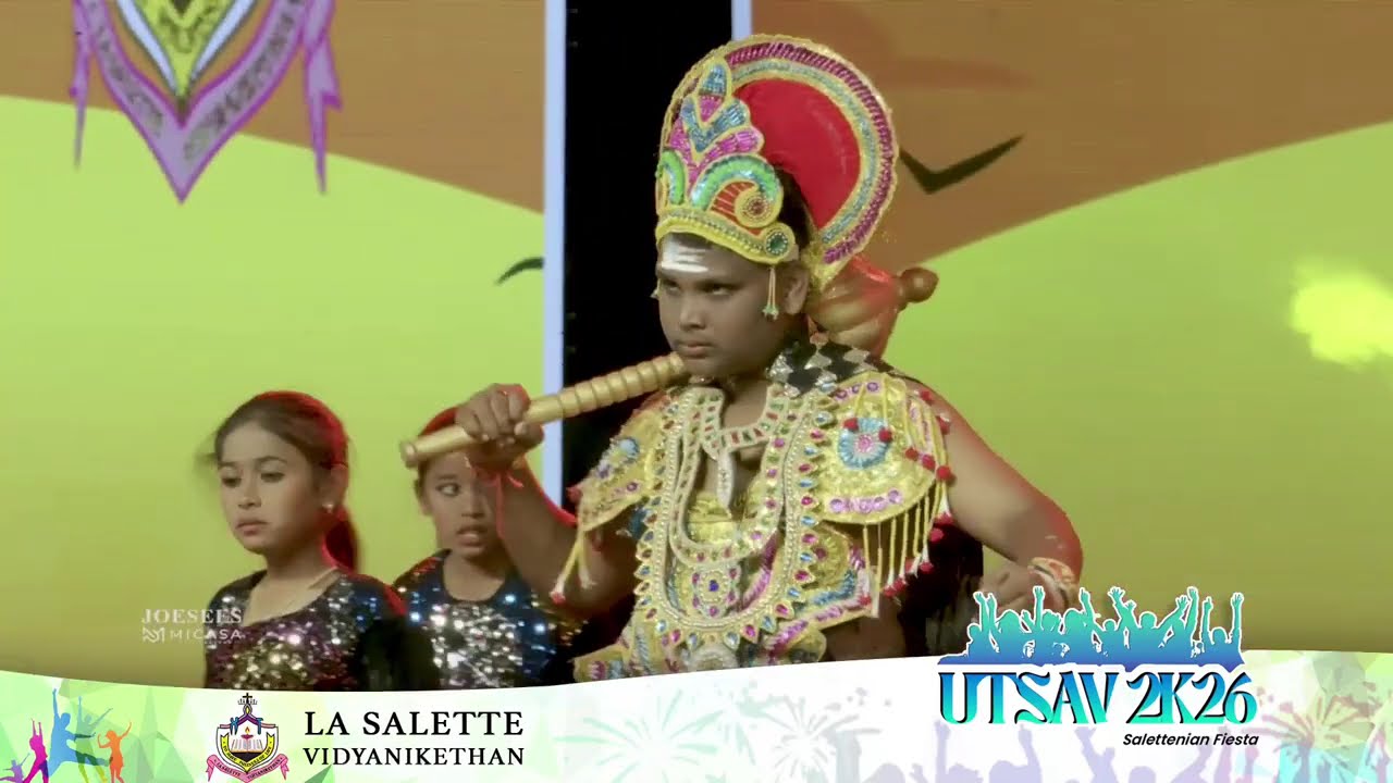 Kannada Ramayana  dance performance by La Salette Vidyanikethan School MARDUR 
