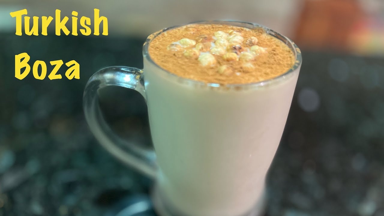 Make Boza at Home | Probiotic Rich Fermented Cereal Drink | Turkish Traditional Healthy Beverage