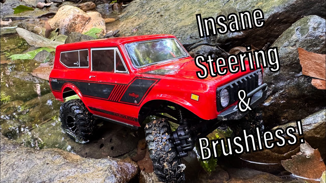 Redcat Brushless High Steer Scout is AMAZING! Best 1/18 RTR?