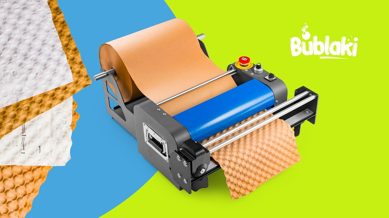 Maszyna do Produkcji Papieru Bublakowego EKO Wypełniacz Kraft Bublaki BM-PB01