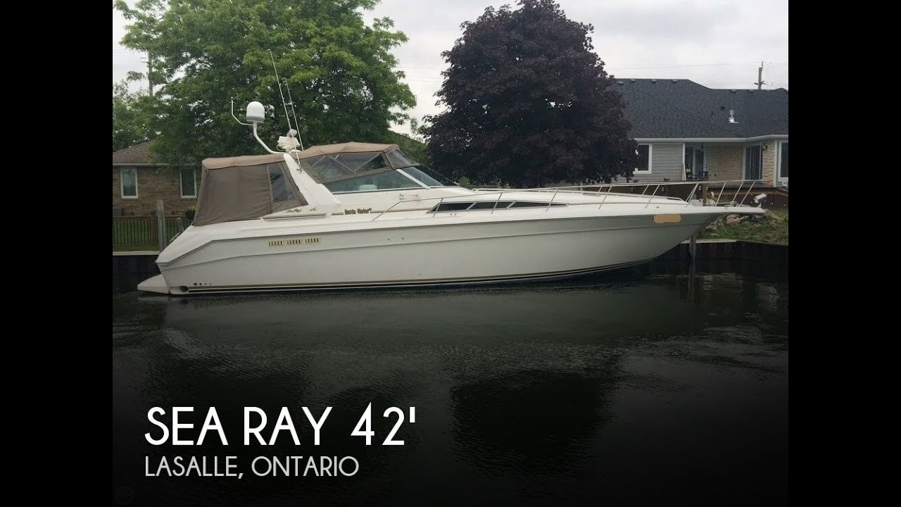 [UNAVAILABLE] Used 1990 Sea Ray 420 Sundancer in Lasalle, Ontario