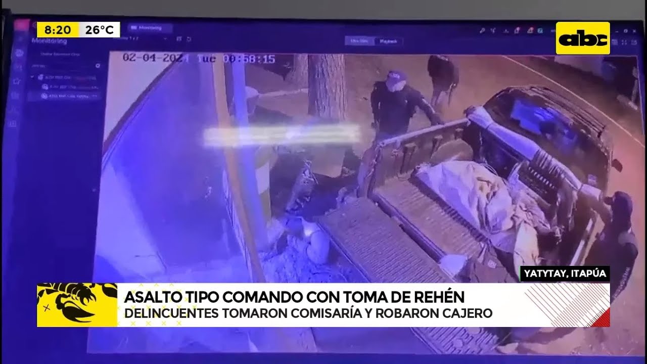 Yatytay, Itapúa: monto robado de cajero supera los G. 330 millones