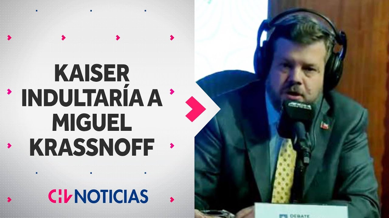 Kaiser se abre a indultar a Krassnoff: 