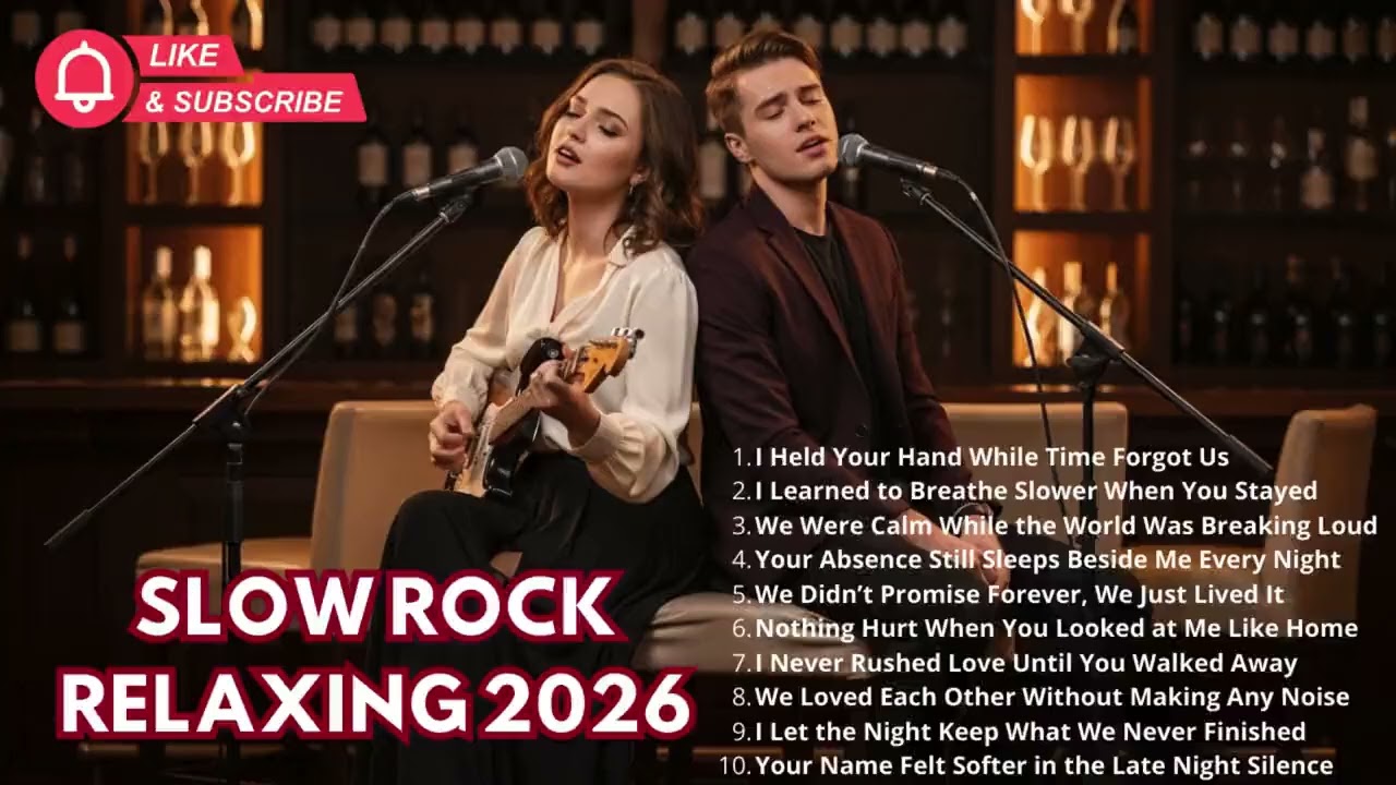 Slow Rock Instrumental Guitar – Romantic & Relaxing Rock Music