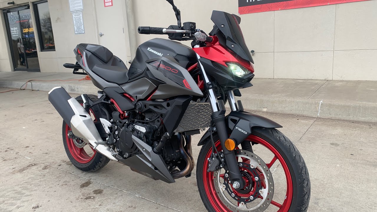 2024 Kawasaki Z500 SE ABS