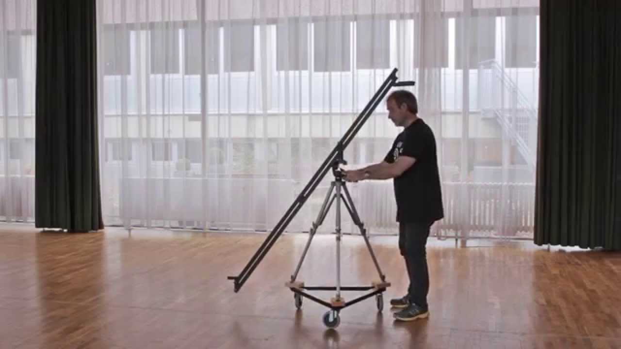 Kamerakran II.  DIY minicrane 50 Euro