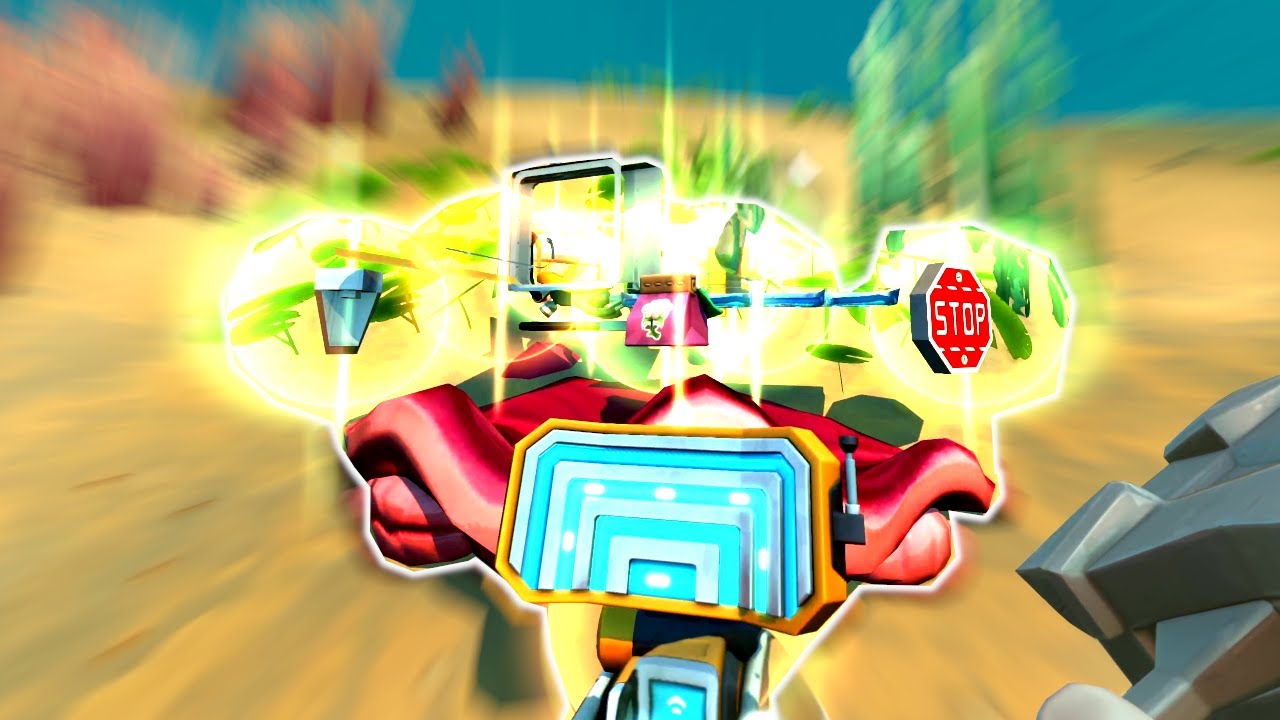 Scrap Mechanic, но выпадение предметов СЛУЧАЙНО...