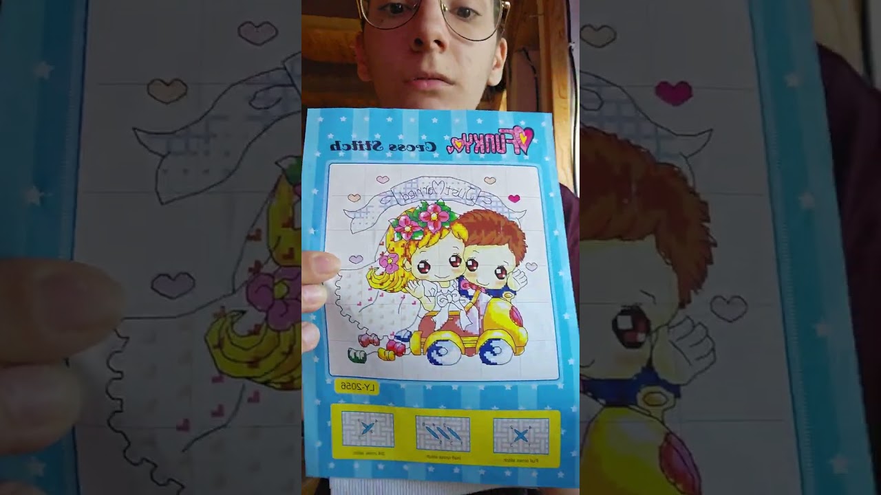Unboxing punto de cruz/unboxing cross stitch |@crazydiamondpainting